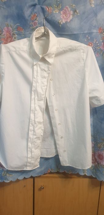 Рубашки и кофты белые  .