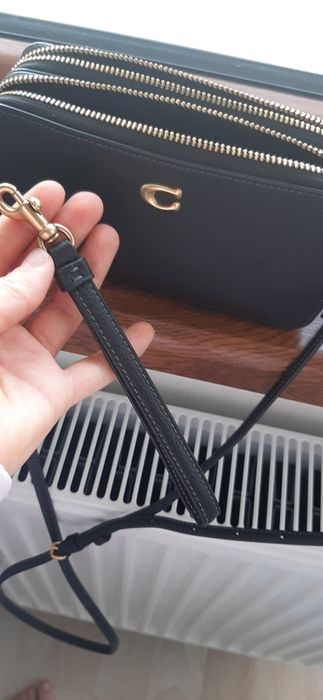 Coach черна дамска чанта