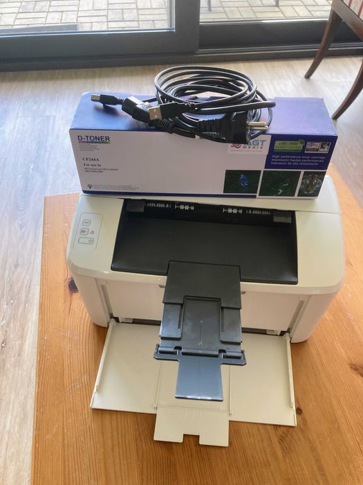 HP LaserJet Pro M15w – imprimantă laser Wi-Fi + toner extra