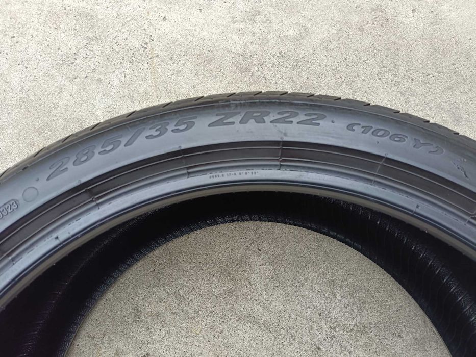O anvelopa de vara 285 35 22 pirelli p zero profil 7,5 mm dot 2023