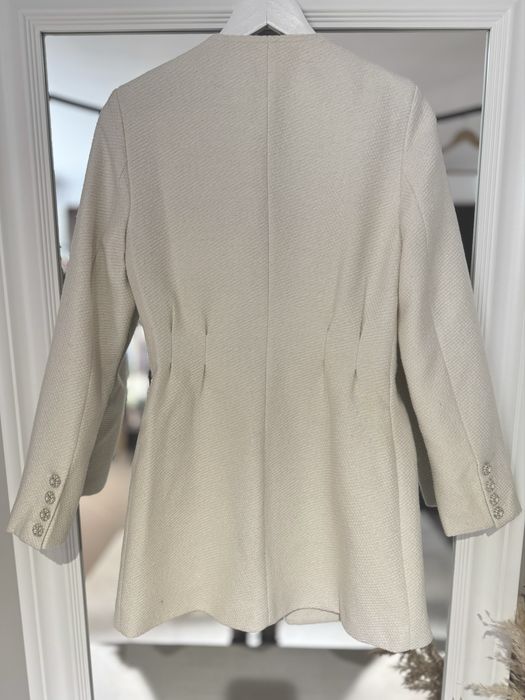 Rochie ivory mini ( nu Norina , Rhea Costa ,Self Portrait)