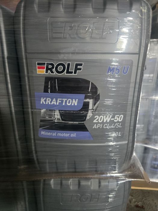 Масло дизельное ROLF KRAFTON M5 U 20W-50 API CI-4/SL