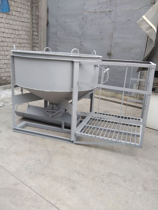 Бадья для бетона и корыто