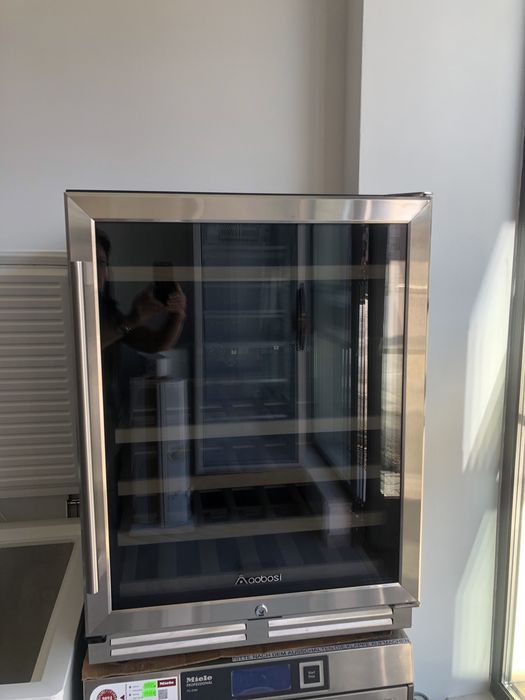 Ново!Охладител за вино с две зони Aaobosi