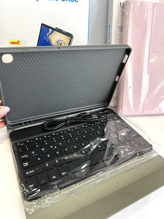 Husă+tastatură pt tabletă Samsung S6 Lite, Nouă!