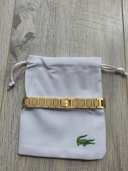 Bratara Lacoste - 21cm - Auriu