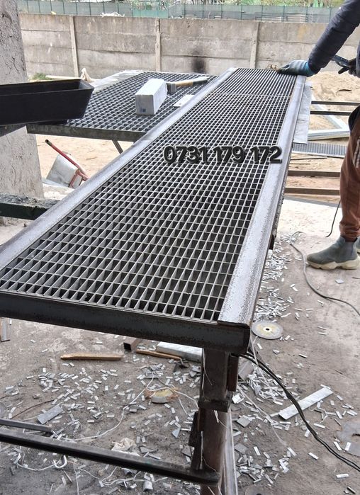 Grătare zincate galvanizat