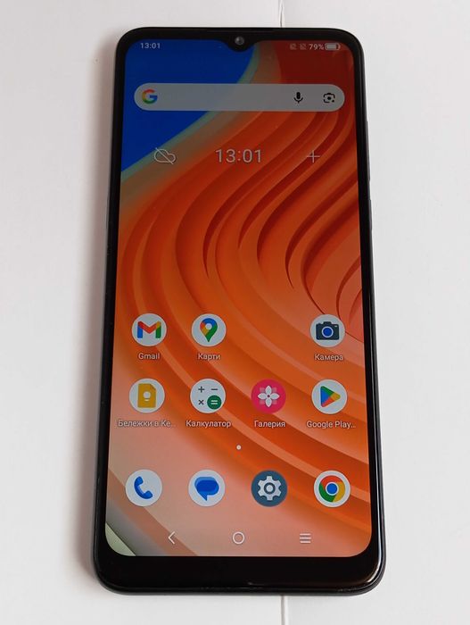 Alcatel 1S 2021 с протектори и зарядно