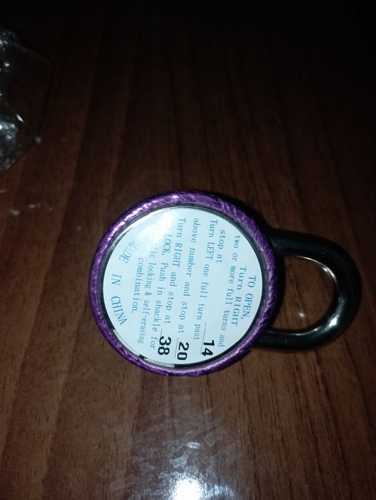 Замок (qulif) с кодом. Kodli qulif