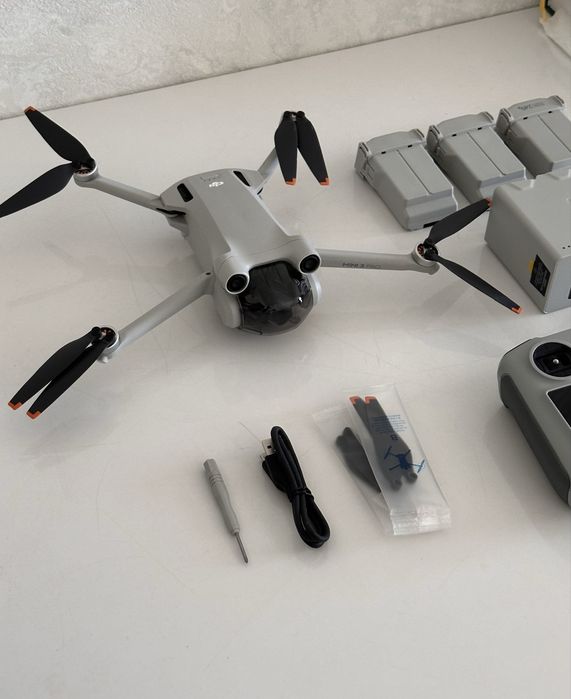 DJI Mini 3 Pro + DJI RC + Fly More Kit Plus / 3 аккумулятора
