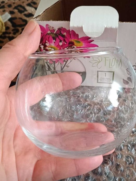 Ваза шар, Флора, новая