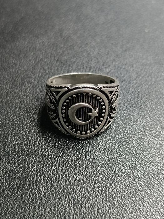 Мужское кольцо серебро | Kumush uzuk 925