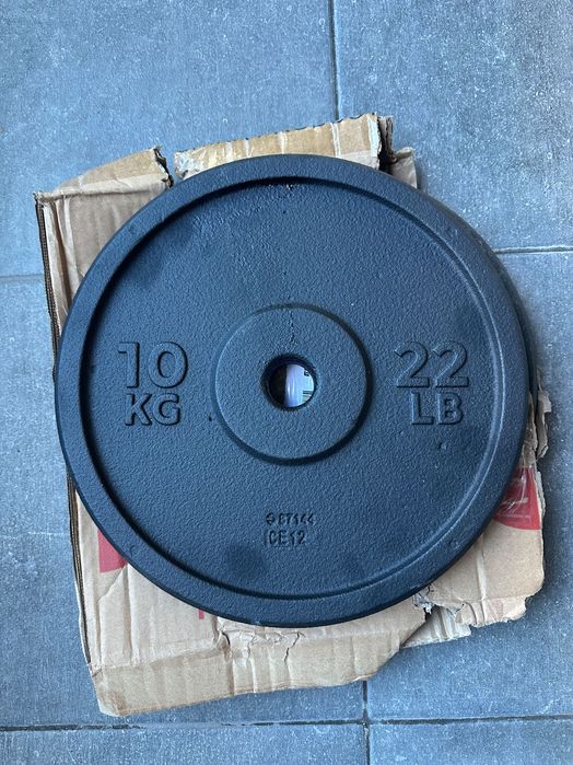 Чугунени тежести за дъмбел+ лост