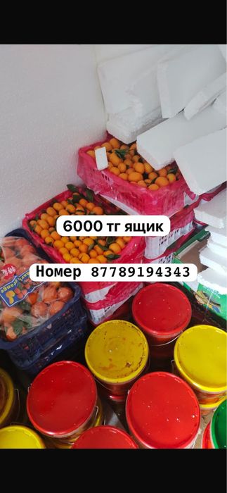 Продам фрукты салаты на ведрах