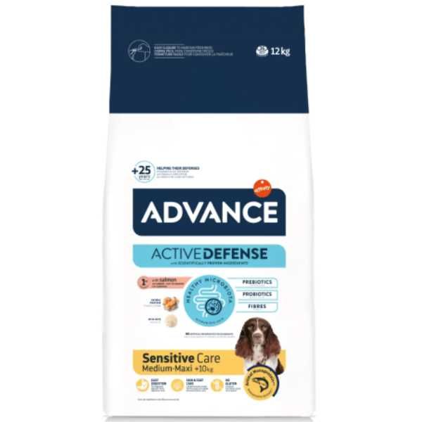Храна за Кучета от Средни и Едри Породи- със Сьомга- 3кг/12кг - Advance