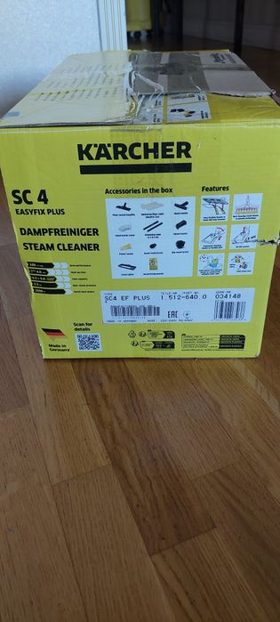 Продам пароочиститель Karcher SC 4 Easyfix Plus