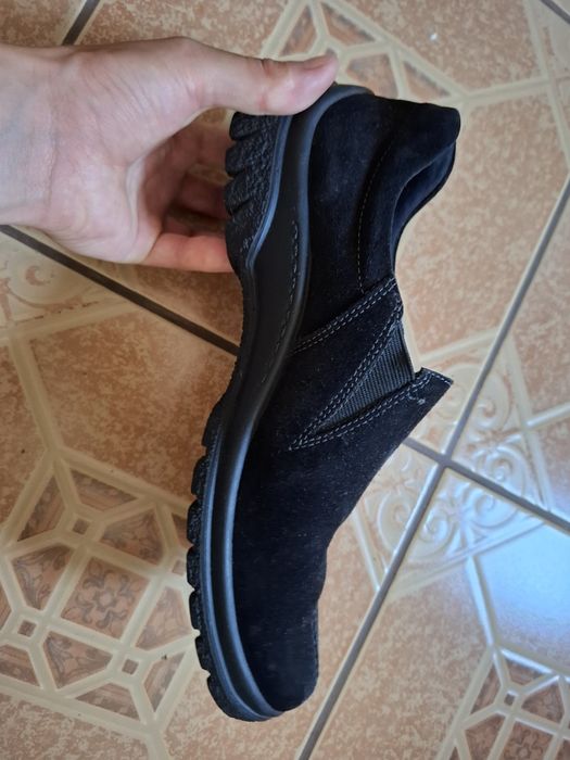 Pantofi piele întoarsă fără șireturi Ara mărimea 40,5 Gore-tex