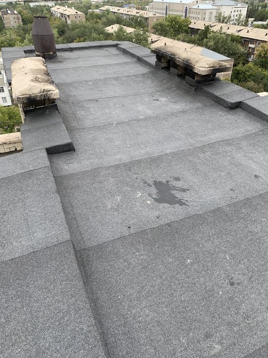 Ремонт мягкой кровли.