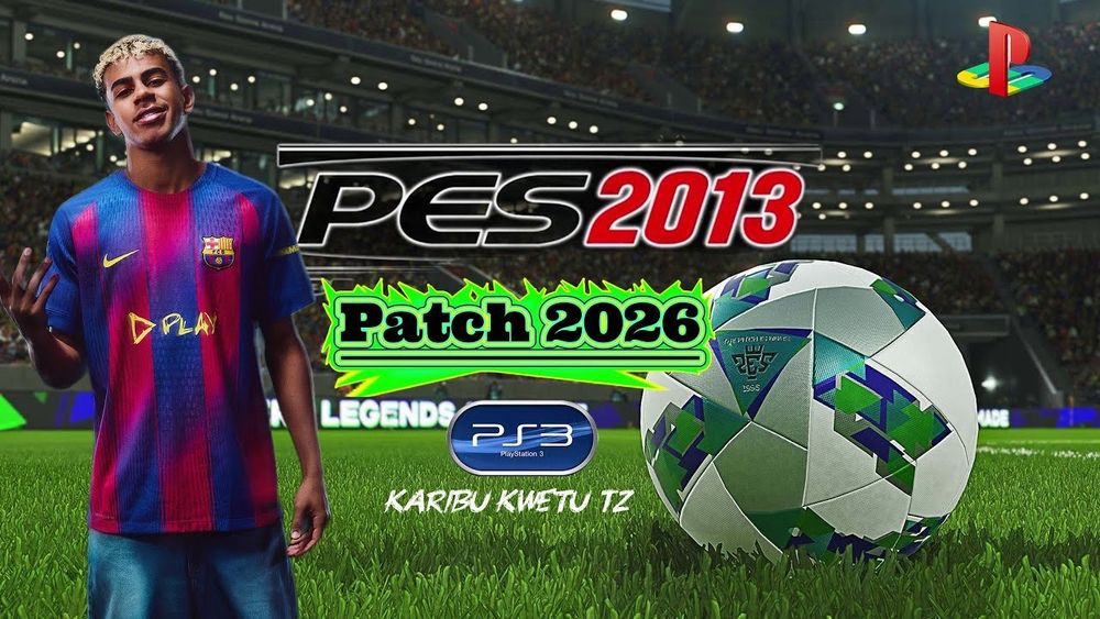 Playstation 3 ga PES 2013 ni yangi tarkibi season 2025y-2026y