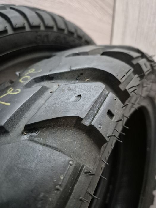 Set anvelope moto 90 90 21 cu 150 70 18 Heidenau K60 dot 4224 si 2021