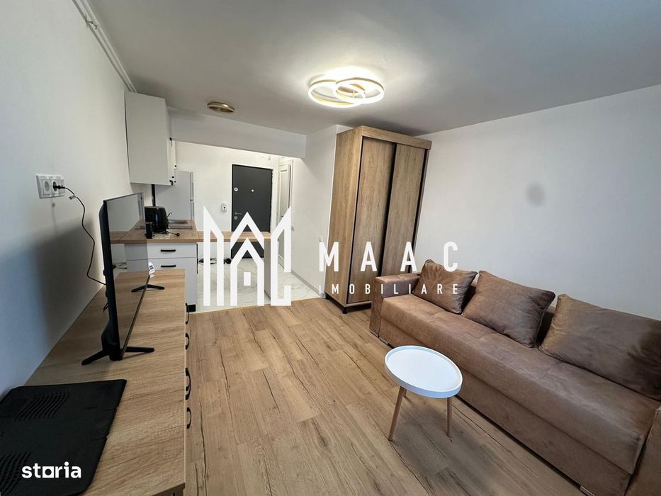 Apartament 1 cameră | Lazaret, Sibiu | 21,5 mp, mobilat, parter