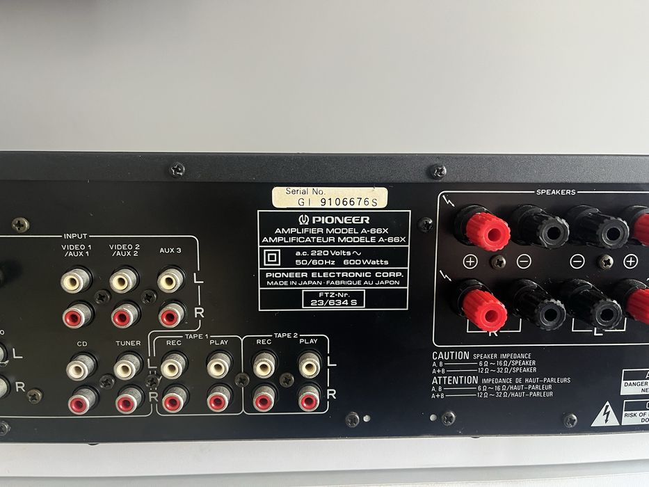 Pioneer a66x 2x80
