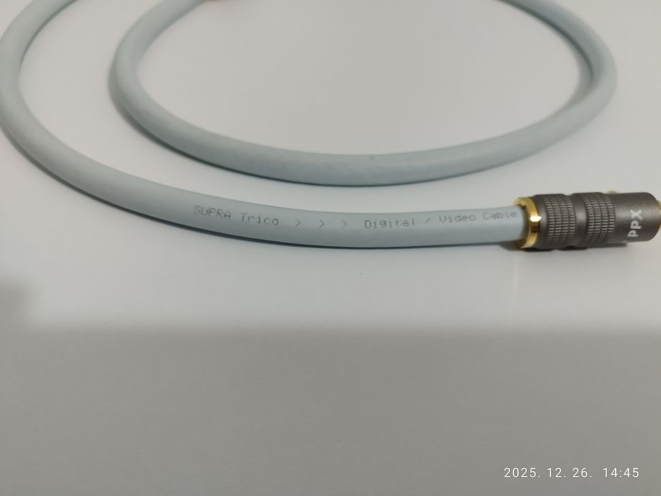 Vând Cablu SUPRA TRICO digital interconnect Defect!