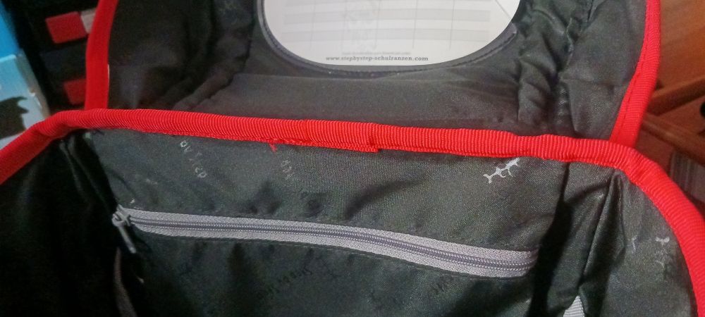 Ученическа раница за  първолак Hama step by step