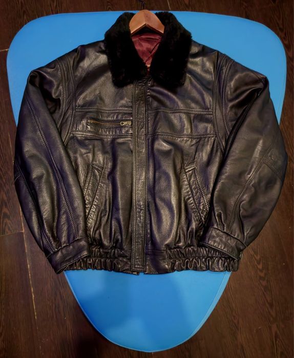 Geacă din piele Made in Italy