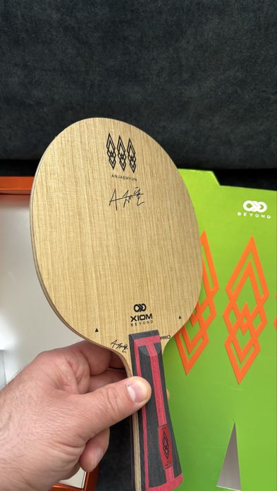An Jaehyun XIOM TMX i PRO хилка дърво тенис на маса