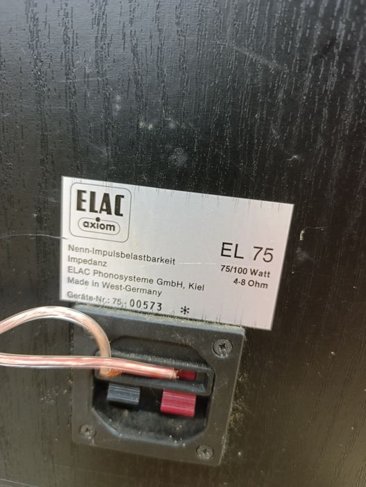 УчELAC Axiom EL 75