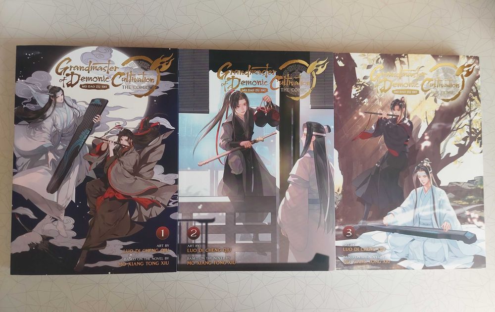 Grandmaster of Demonic Cultivation The Comic Vol. 1-3 /danmei/