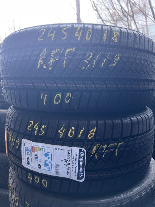 245 40 18 Continental ContiWinterContact TS830P SSR / Vulcanizare 24h