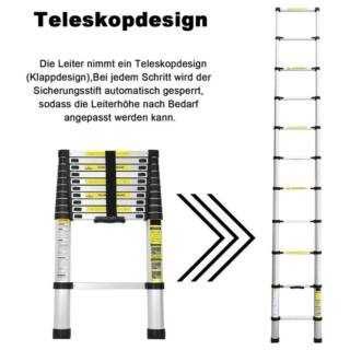 Scara telescopica din aluminiu Haina H-UP260 2,6 metri