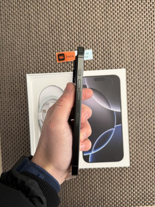 512•100%*iPhone 16 Pro max*ЛИЗИНГ 80лв/м Black айфон 16 про макс черен