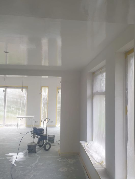 EXECUT LUCRARI de vopsitorie cu pompa airless graco .