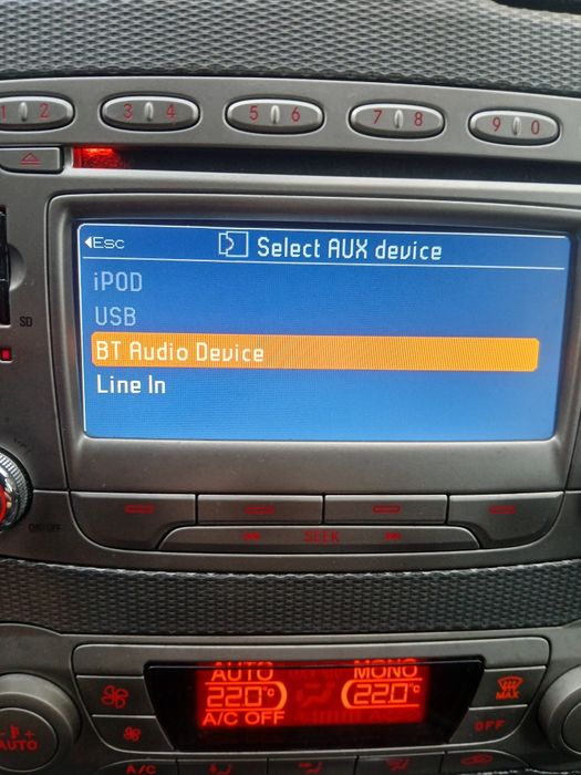 Navigatie focus c max  in stare de fuctionare