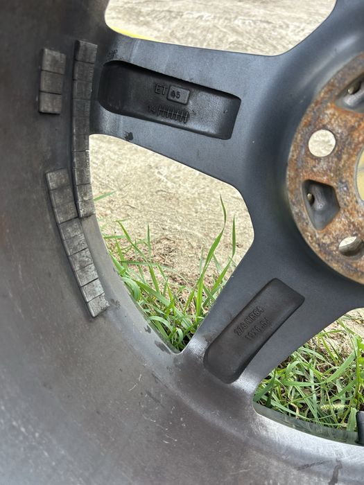 Doar azi !!!m Vand jante cu cauciucuri 5x112 R19