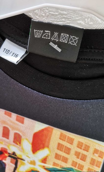 Tricou baieti negru GTA 6 Grand Theft Auto VI Mărime 110/116 5–6 ani