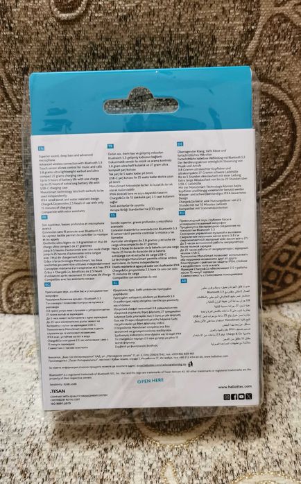 Запечатани слушалки TTEC Mode