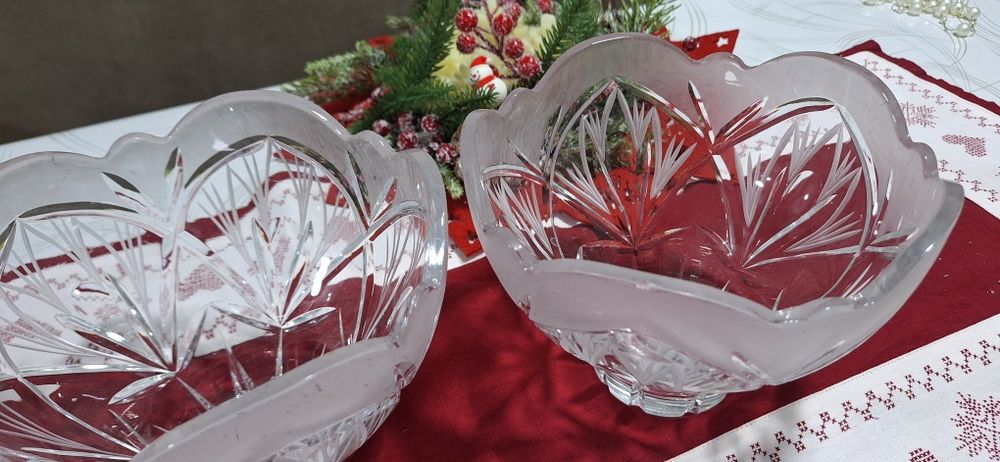 Ваза советский хрусталь 2шт