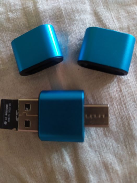 Продам новый usb type c otg адаптер картридер.