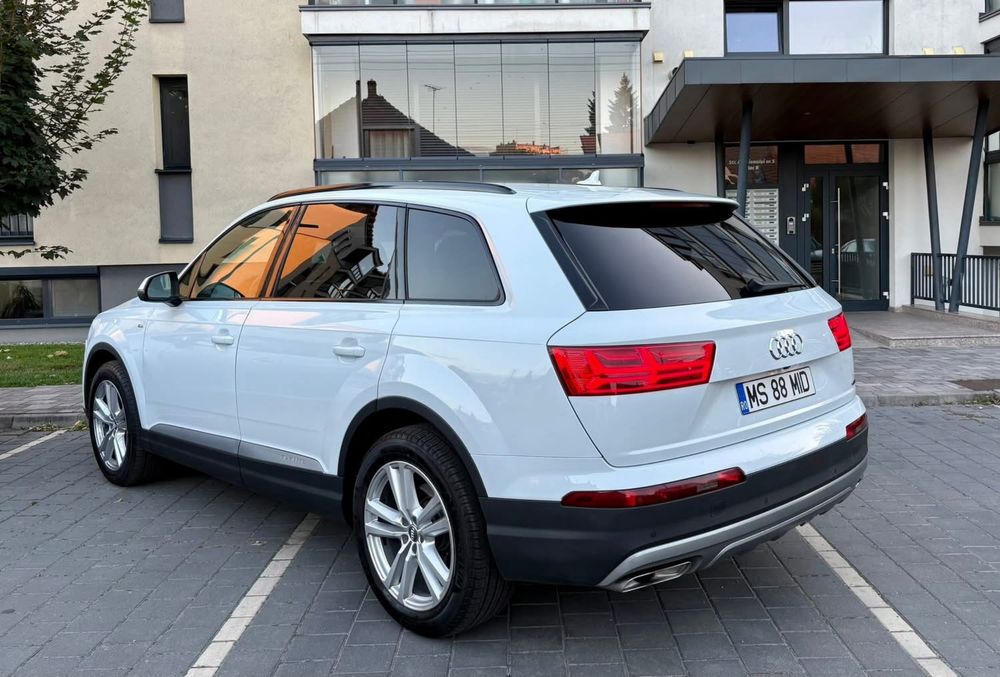 Audi Q7 3.0 Diesel 272 CP 2017 Euro 6 Ad Blue Matrix Alb Perlat