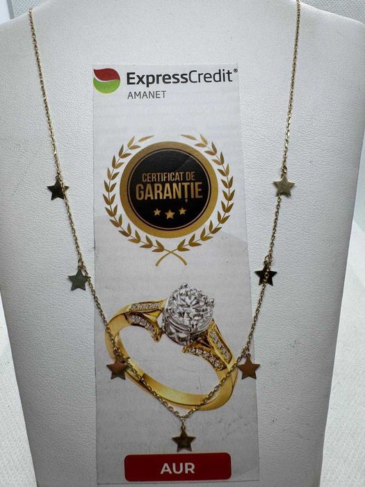 Lant din aur 14k (68008.2/ 10 Pacurari 1) Garantie 2 ani!