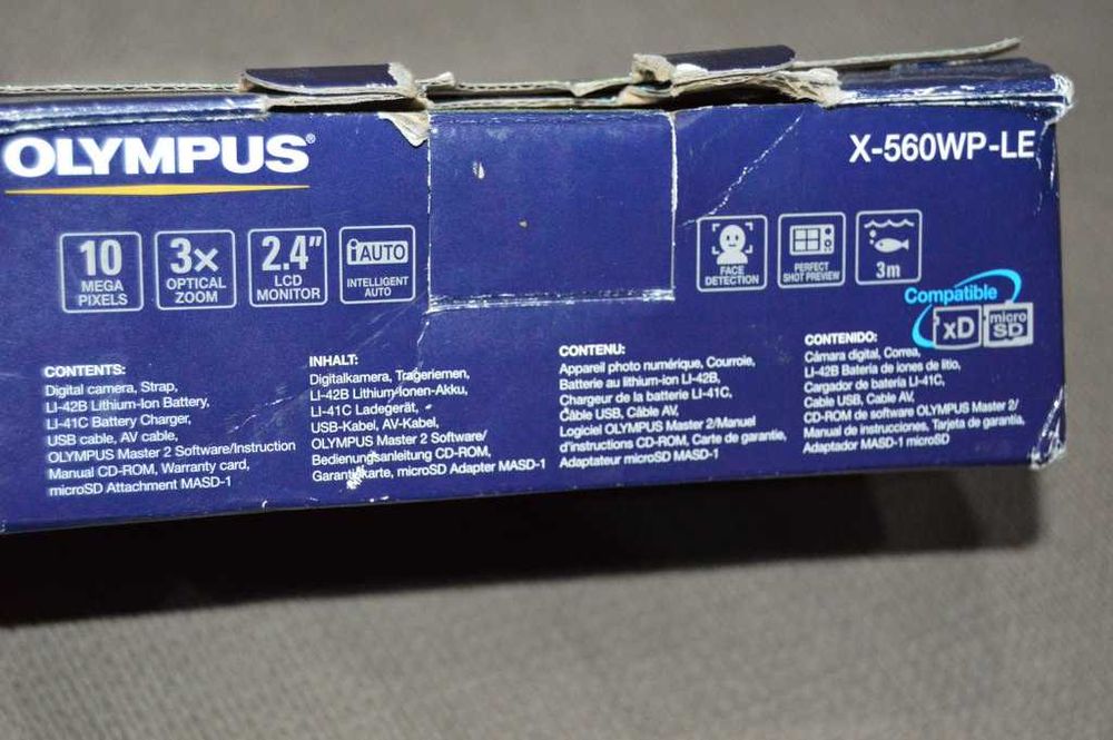 Aparat foto digital compact Olympus X-560WP subacvatic pana la 3m