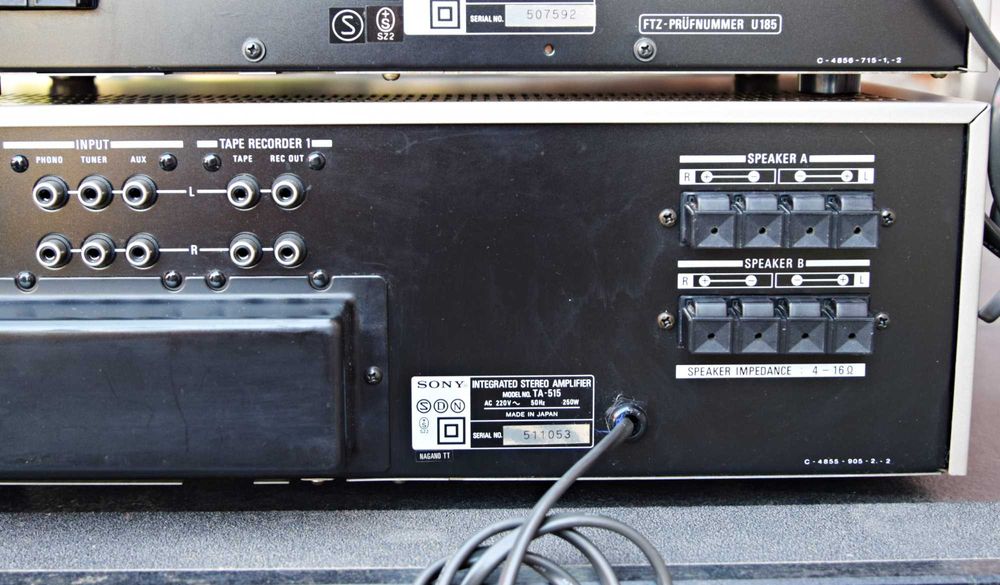 Linie Sony amplificator TA-515 + tuner ST-515