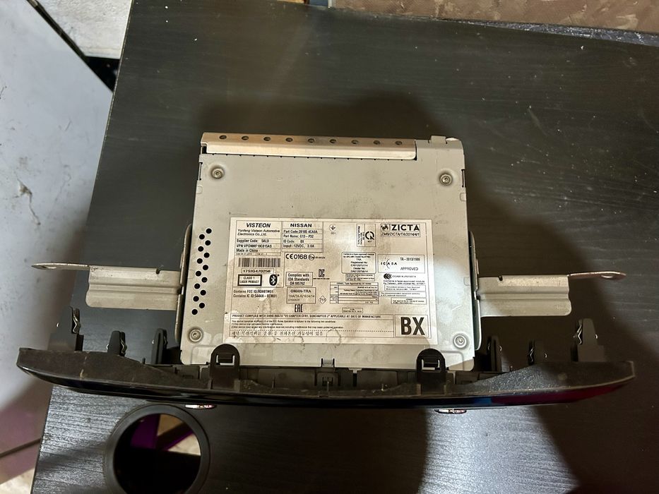 Radio CD original Nissan Qasqui 2016