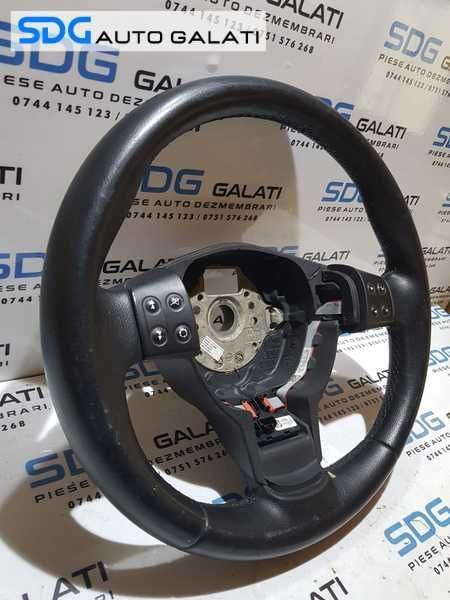 Volan din Piele Cu Comenzi Fara Airbag Seat Leon 1P 2006 - 2010 Cod 1P0419091H