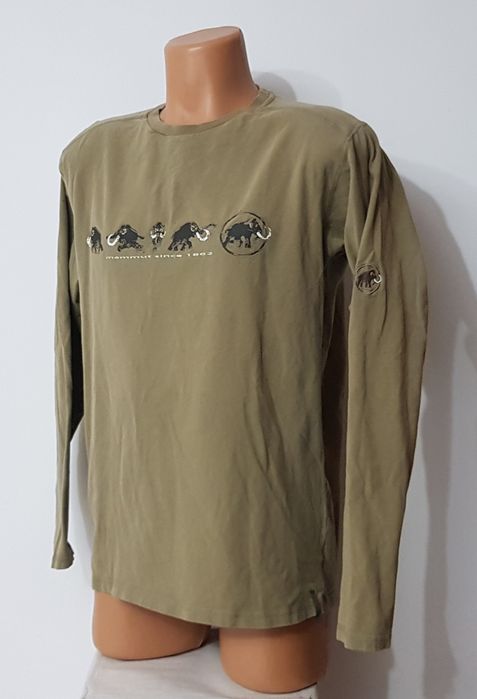 Bluza Mammut Tuff ptr bărbați, tricou cu mânecă lungă, mărimea M