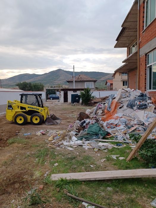 Услуги с бобкат и самосвал